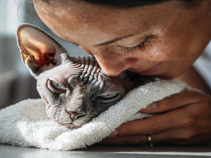 Chăm Sóc Mèo Sphynx: Bí Quyết Cho Làn Da Khỏe Mạnh Và Mịn Màng